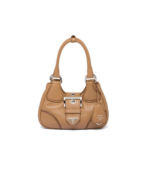 prada armband cognac|Prada moon handbags.